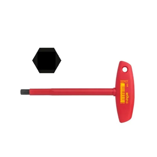 Set de llaves Mango T Wiha en pulgadas, aisladas 1000V para electricistas.