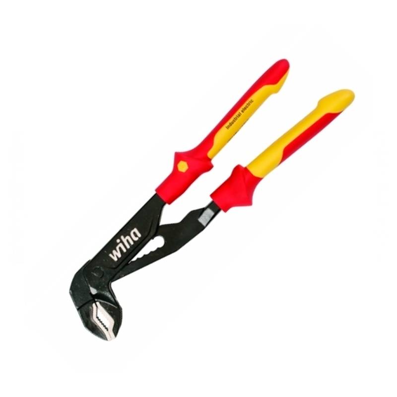 Alicate Pico de Loro Aislado 1000V Wiha, herramienta ergonómica y de alta seguridad para trabajos eléctricos.
