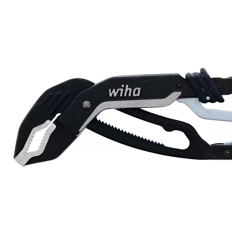 Alicate Pico de Loro Ajuste Automático Wiha con empuñadura de vinilo y alta resistencia.