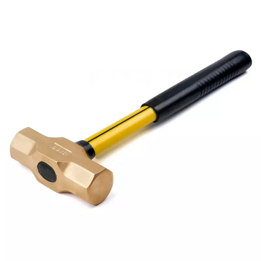 Comba de Bronce Antichispa con Mango de Fibra de Vidrio Endres para Ambientes Explosivos - Fabricada en Alemania.