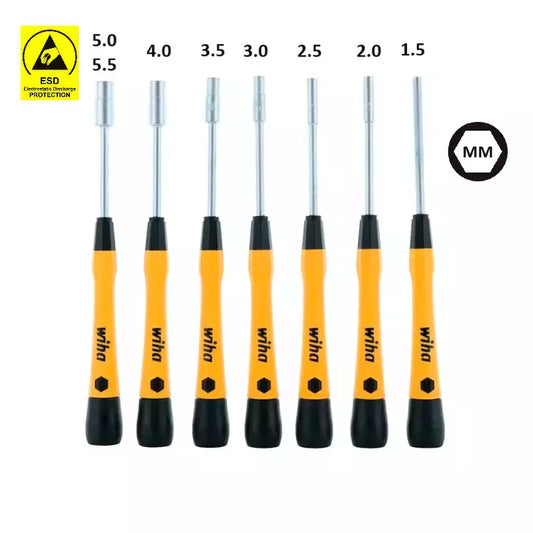 Kit de llaves Allen y Torx Wiha para reparación de motosierras Stihl y Husqvarna.