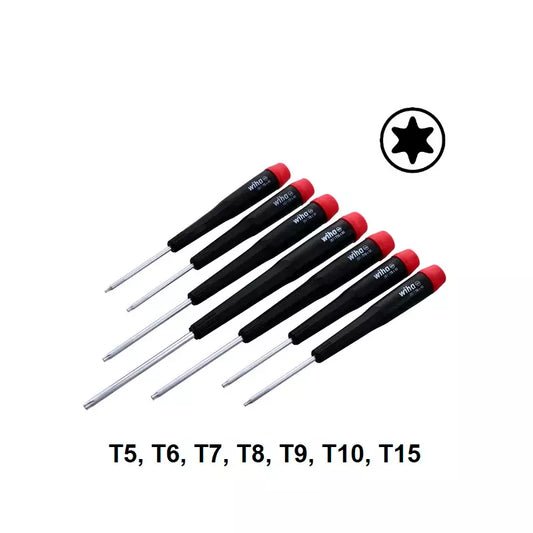 Juego de 7 Destornilladores Perilleros Torx Wiha Precision® para Electrónica