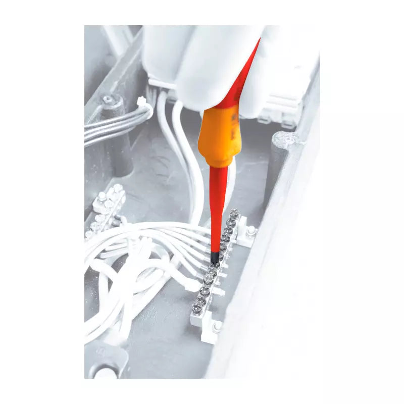 Juego de 10 destornilladores TORX Aislado 1000V Wiha para trabajos eléctricos.