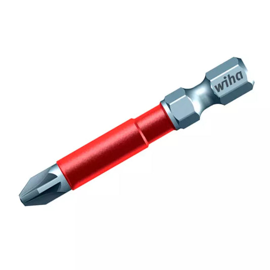 Puntas Pozidrive de Impacto Largas MaxxTor® Wiha - Alta Durabilidad y Precisión para Herramientas Eléctricas Pz 3x49mm