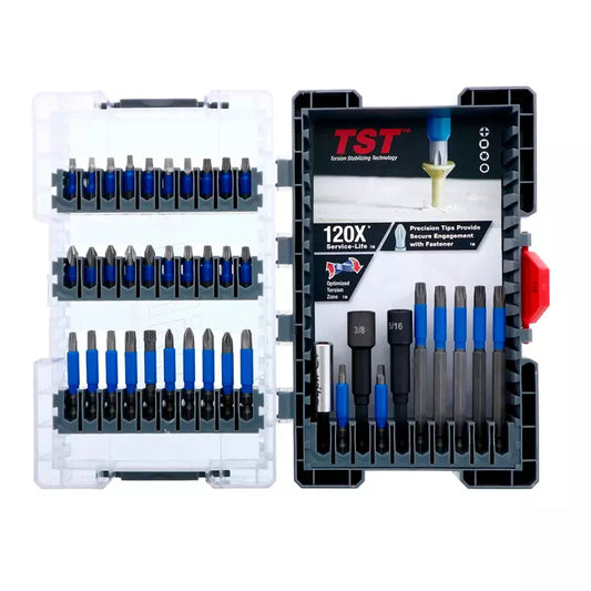 Puntas de Impacto TerminatorBlue Wiha para Atornillador Eléctrico Set 40 Piezas