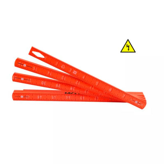 Regla aislada plegable Wiha MaxiFlex 1000V para electricistas profesionales.