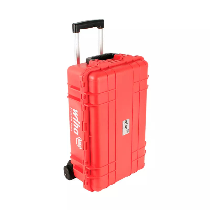 Kit de 80 herramientas para electricista. Incluye alicates, destornilladores, llaves allen, ratchets, dados dieléctricos en Maletin.