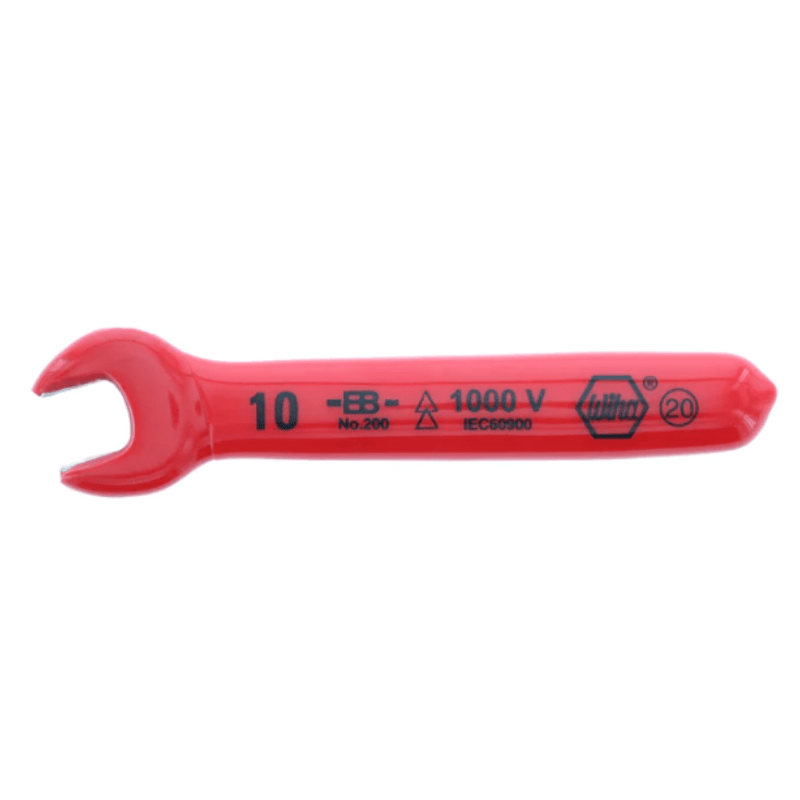 llave de boca aislada wiha 1000v electricidad vde en/iec astm nfpa 16.0mm
