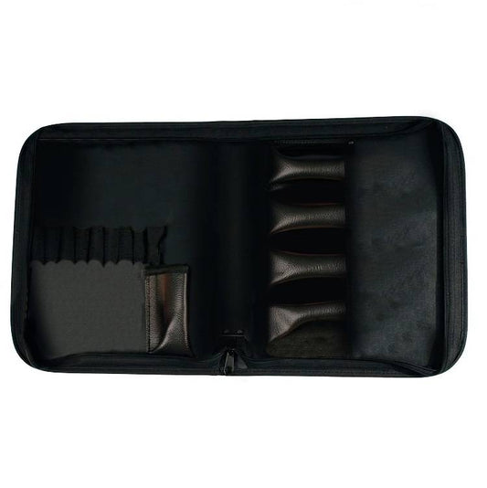 Estuche porta herramientas Wiha tipo portafolio con 5 bolsillos, compacto, resistente y de alta calidad para mantener las herramientas organizadas.