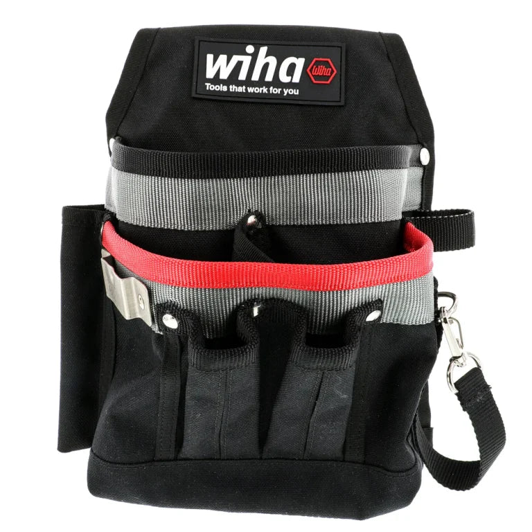cinturón porta herramientas wiha de tela cordura resistente con bolsillos para herramientas