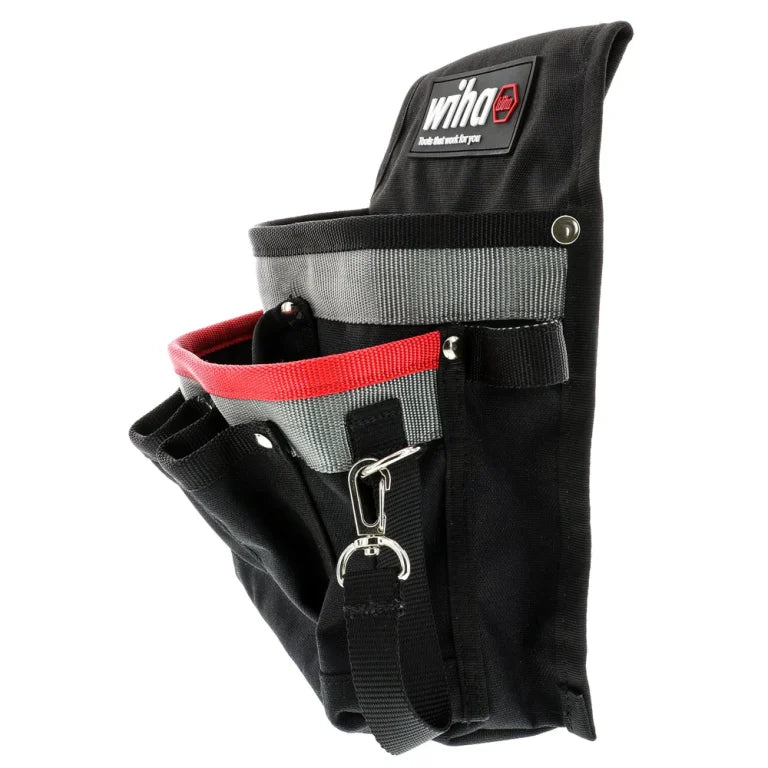 cinturón porta herramientas wiha de tela cordura resistente con bolsillos para herramientas